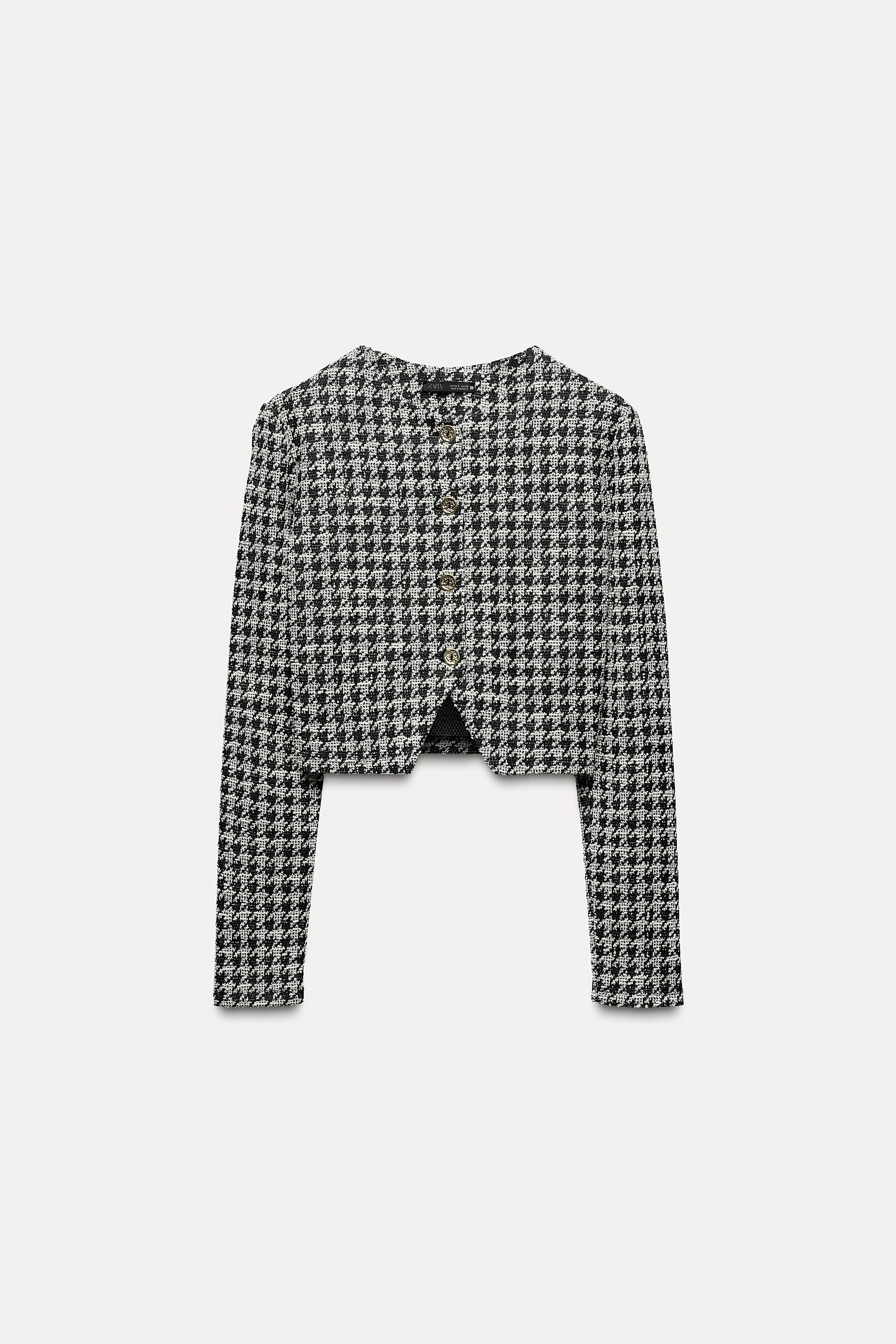 HOUNDSTOOTH JACKET | Zara US