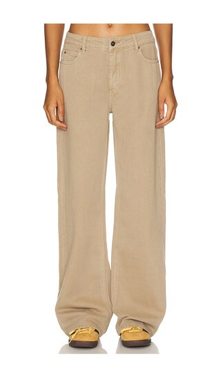 Top Model Wide Leg in Stone | Revolve Clothing (Global)