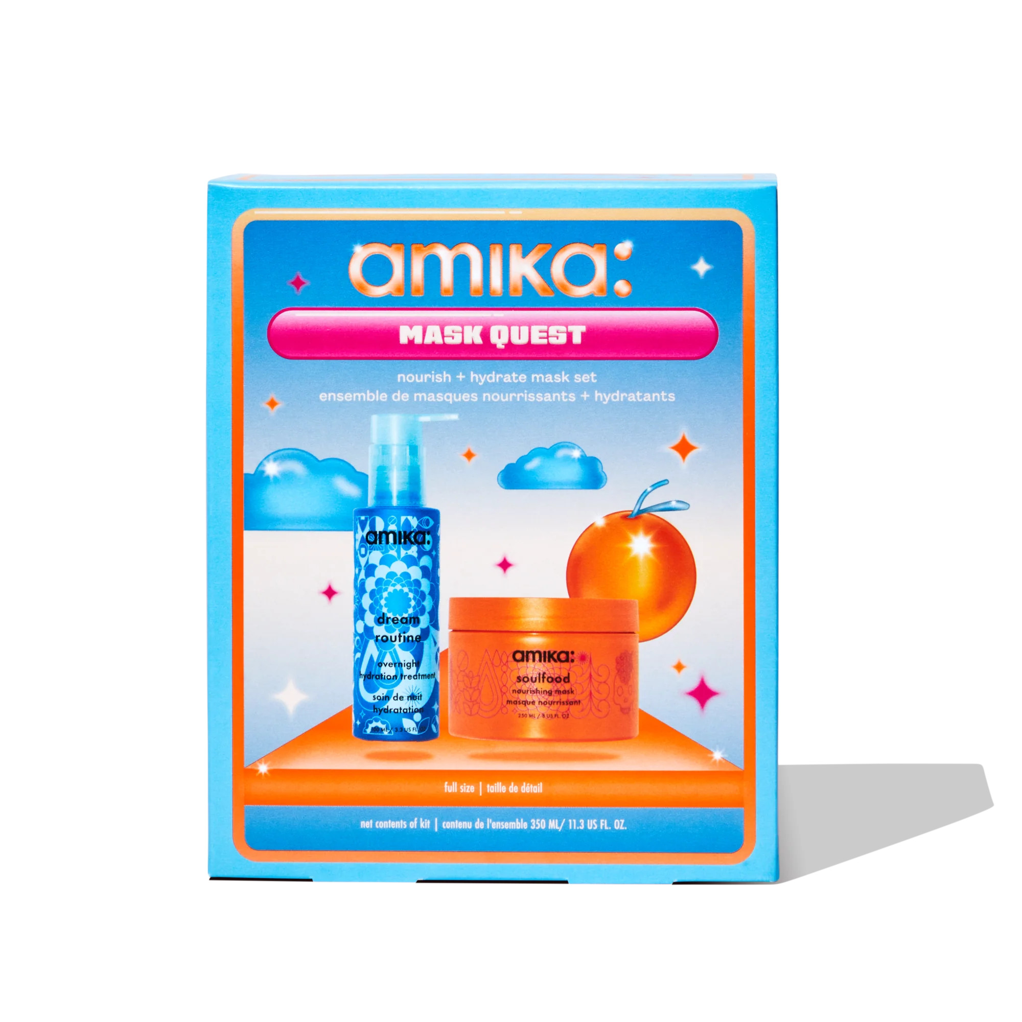 mask quest | nourish + hydrate mask set | amika US