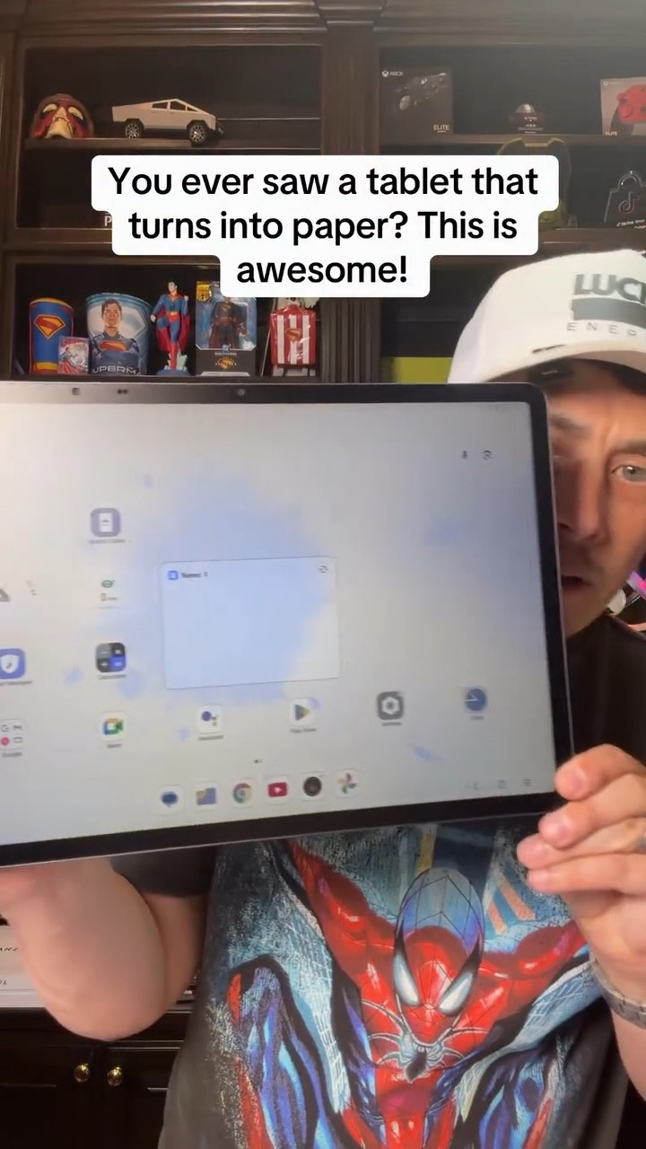This is a tablet that turns into paper! This is the 14” and 11” #TCLNXTPAPER tablet you can get now! #kahladeals
