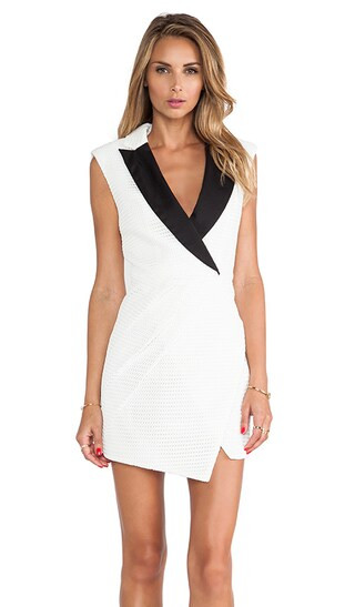 Sculpted Tuxedo Dress | Revolve Clothing