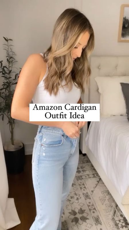 Amazon cardigan outfit idea

Cardigan tts small
Jeans 27/long
Boots tts 
Bodysuit tts



#LTKunder50 #LTKstyletip #LTKFind