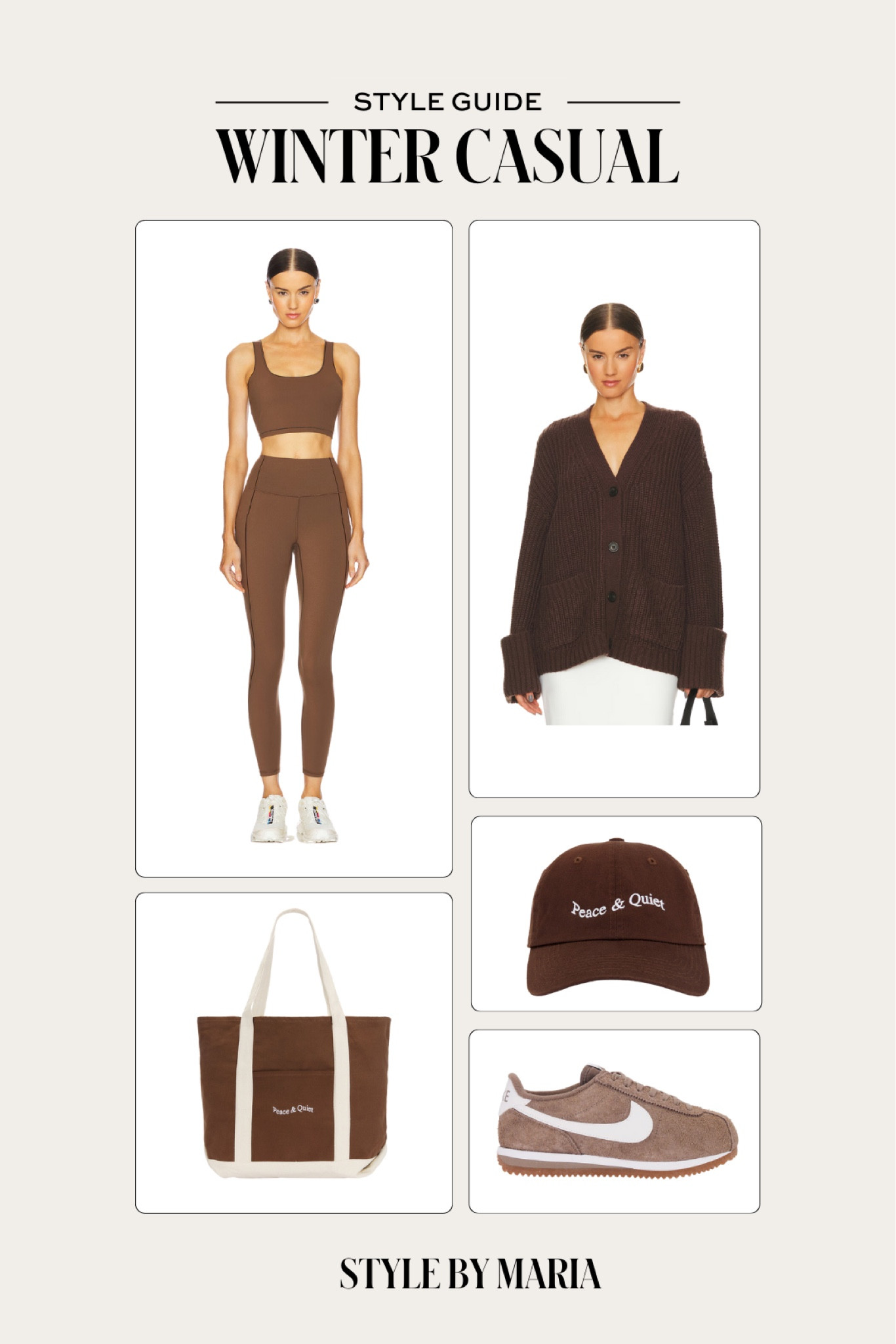 Winter travel outfit on sale Free people- save 20% at revolve with code HAPPY10
Varley workout set
Nike sneakers
Brown cardigan 

#LTKSaleAlert #LTKFindsUnder100 #LTKTravel