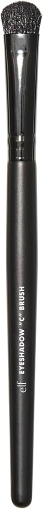 e.l.f. Eyeshadow "C" Brush, Curved Eyeshadow Brush For Blending & Diffusing, Helps Create The Per... | Amazon (US)