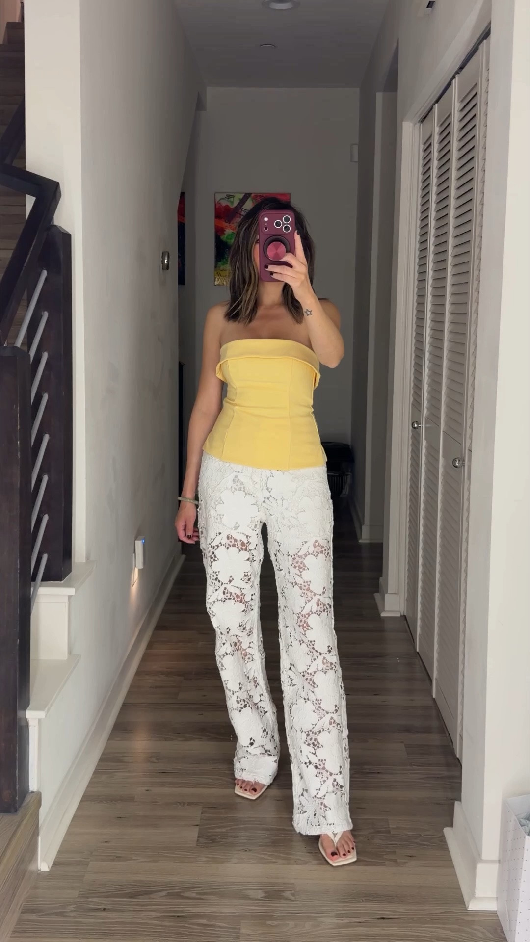 OOTD ⚡️ This strapless top is so flattering. Comes in a few colors. Styled with the coolest pants. Grab the full look on sale. 

Summer outfit, going out top, jeans, white jeans, The Stylizt

#LTKootd #LTKdayinmylife #LTKSaleAlert