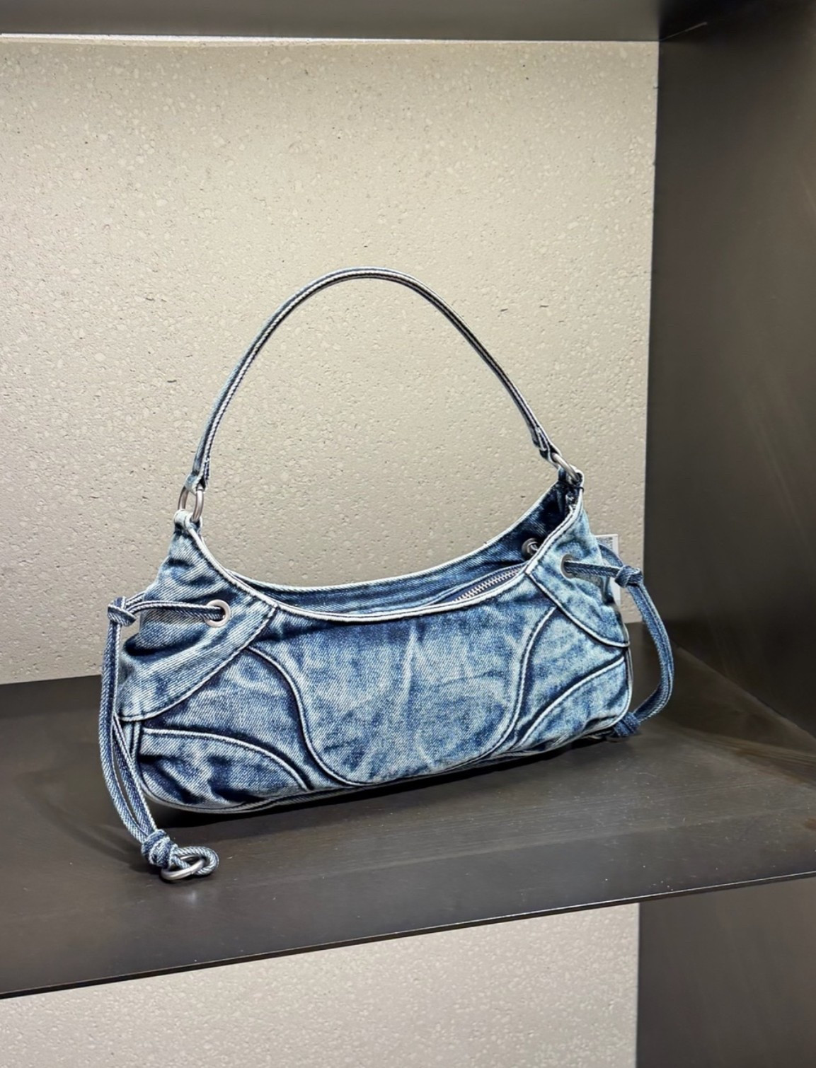 Denim shoulder bag find! Pairs well with any outfit for extra detail and texture

#LTKootd