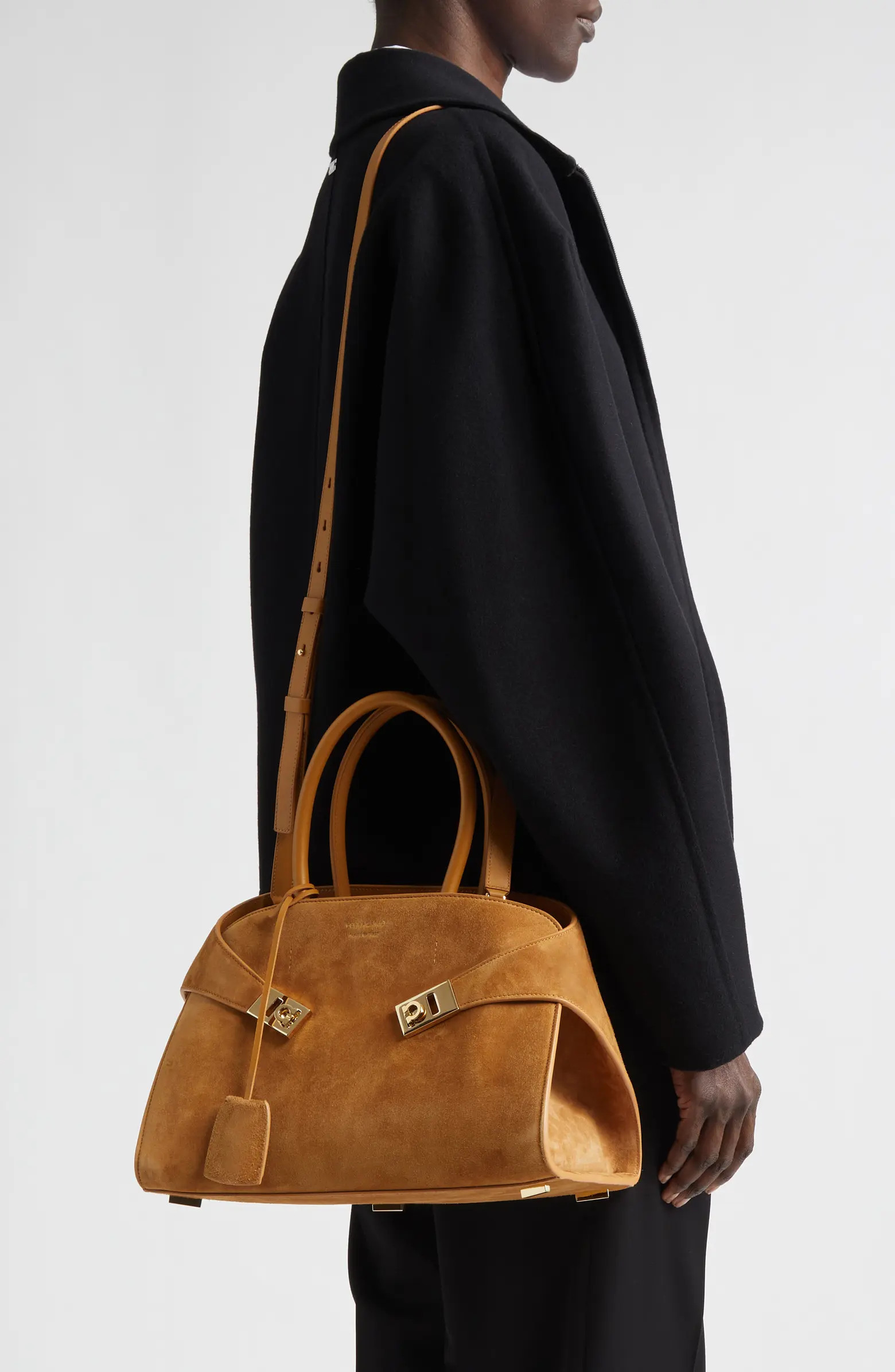 Small Hug Suede Top Handle Bag | Nordstrom