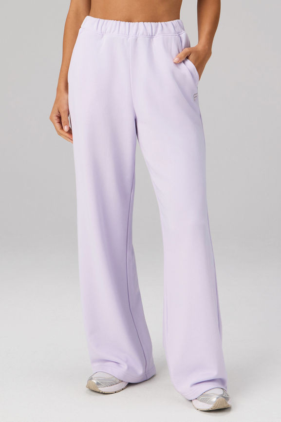 Year Round Terry Wide Leg Sweatpant | Fabletics
