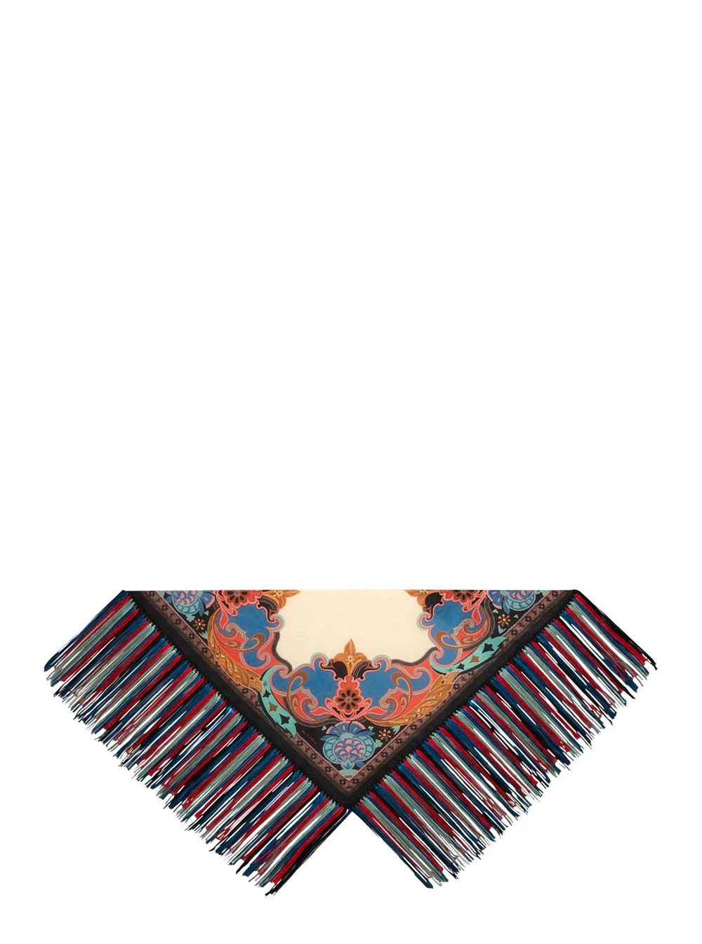 Etro Fringed Printed Scarf | Cettire Global