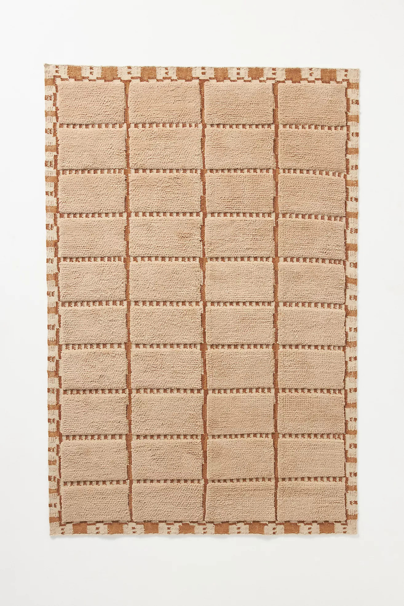 Katie Hodges Grid Rug | Anthropologie (US)