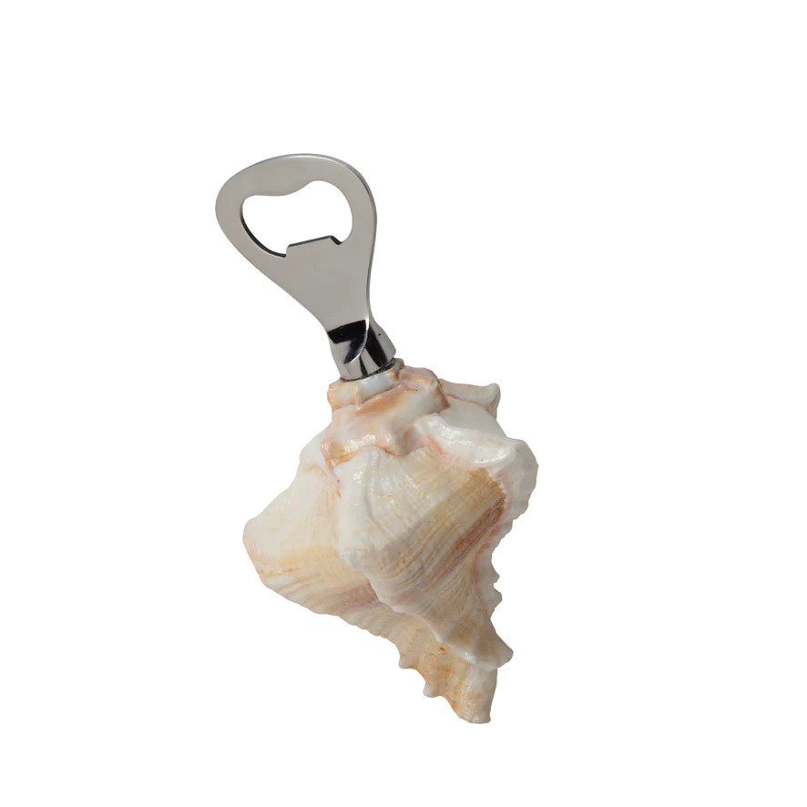 Shell Bottle Opener White | Amanda Lindroth