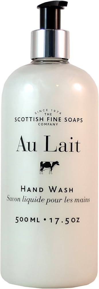 Scottish Fine Soaps Au Lait Liquid Hand Wash - XLARGE (500ml/17.5 oz) | Amazon (US)