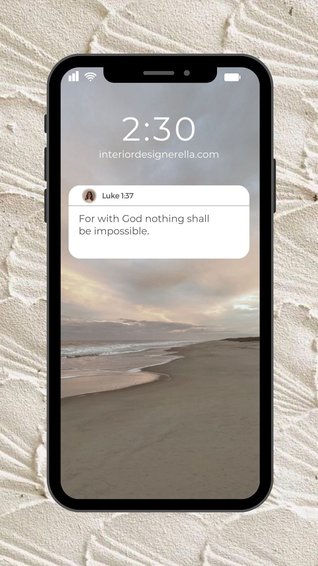 Bible verse of the day! Luke 1:37 