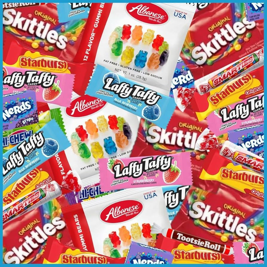 ULTIMATE Assorted All Time Favorites Candy Variety Pack, Bulk Mega Candy Mix, Fun Size Assortment... | Amazon (US)