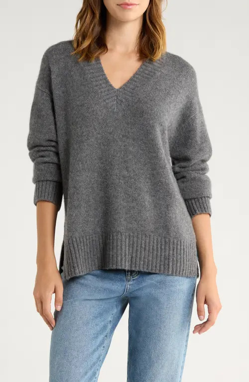 Rails Gisella Wool Blend Sweater in Thunder at Nordstrom, Size Large | Nordstrom