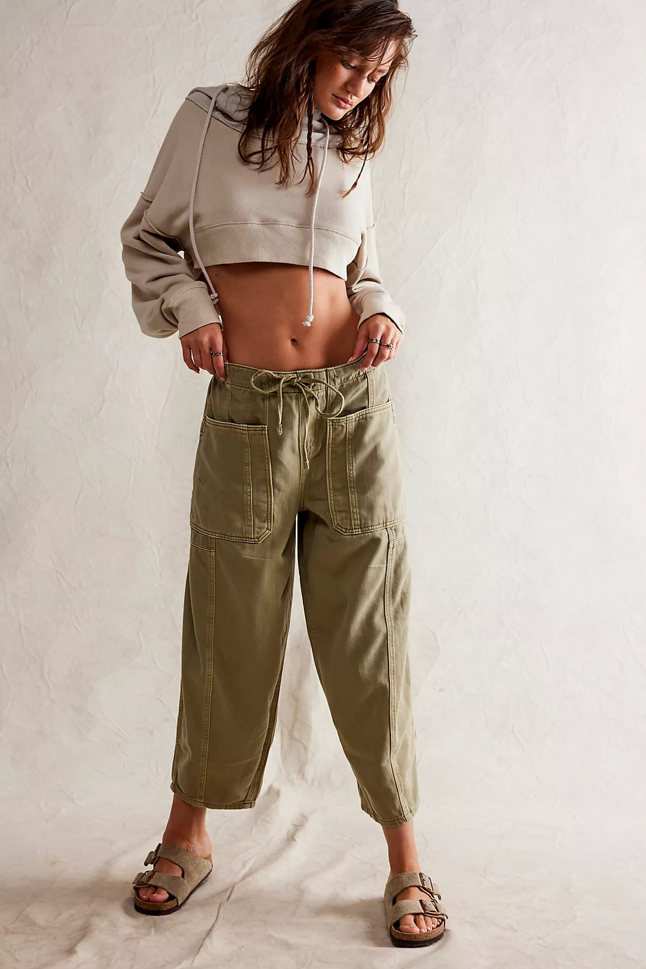 We The Free Silverton Pull-On Barrel Jeans | Free People (Global - UK&FR Excluded)