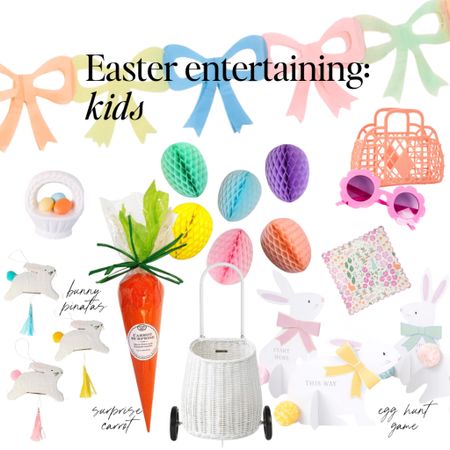 Kids Easter finds, the cutest round up ever. 

Whether it's an egg hunt (check out the instant one here) or just some basket stuffers, we've got some of the cutest you can find that their friends WONT have.  

You don't have to battle other moms at Target or hunt down the perfect decor. 

Add to cart, ship to home, put up, enjoy and take pictures. Easy peasy. 

Use these with my spring garland round up a few posts back. 

Dining room, Easter decor, Easter table settings, Easter dining, spring dining, spring table, spring entertaining, pastel table, modern coastal, grandmillenial, Easter finds, spring finds, home decor deals, Tablesetting guide, Williams Sonoma, pottery barn, crate and barrel, Amazon finds, meri meri, shop sweet lulu, party goods, party ideas, Easter ideas




#LTKhome #LTKSeasonal #LTKkids