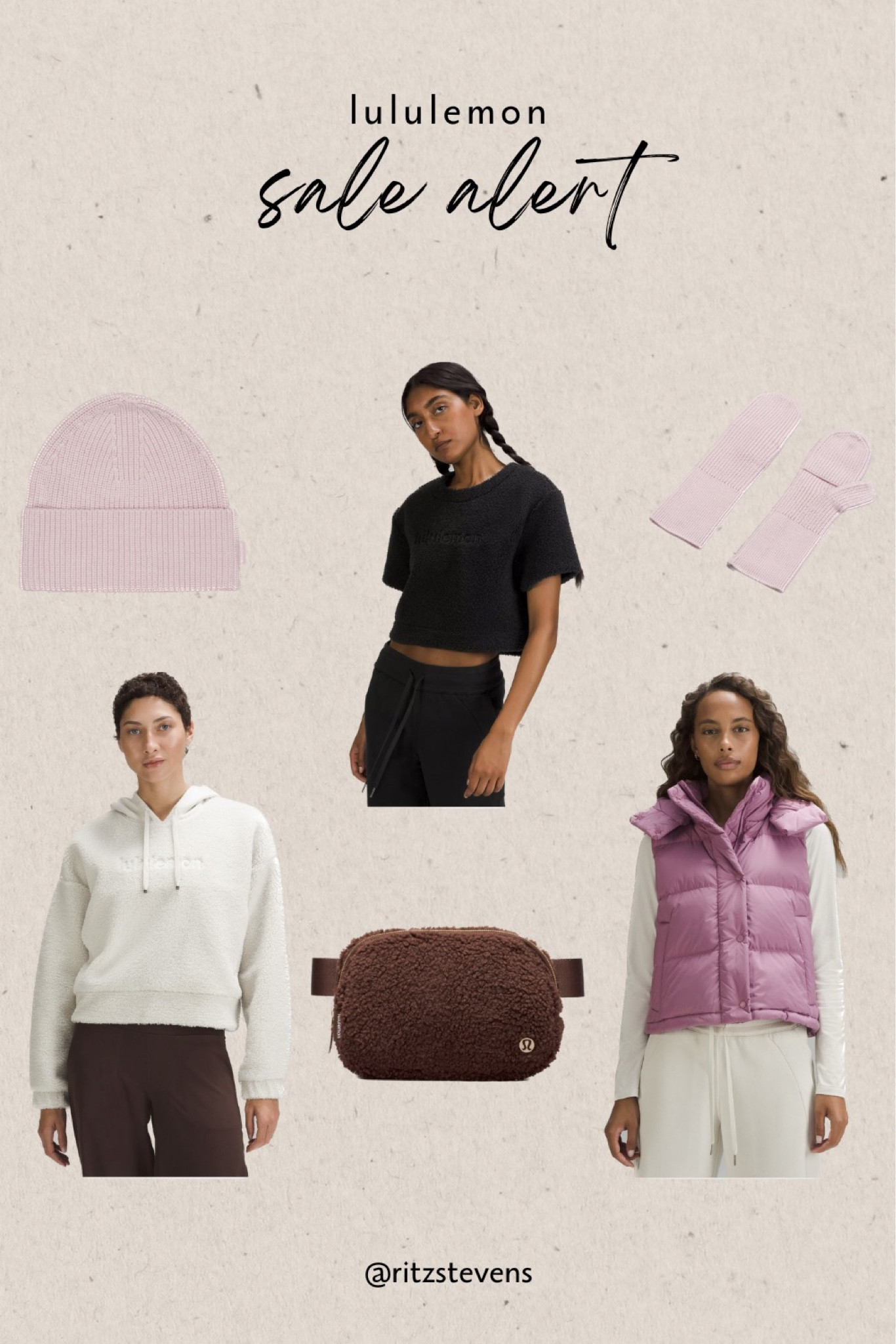 lululemon sale alert // pink and neutral colours // winter athletic wear 

#LTKsalealert #LTKmidsize #LTKSeasonal