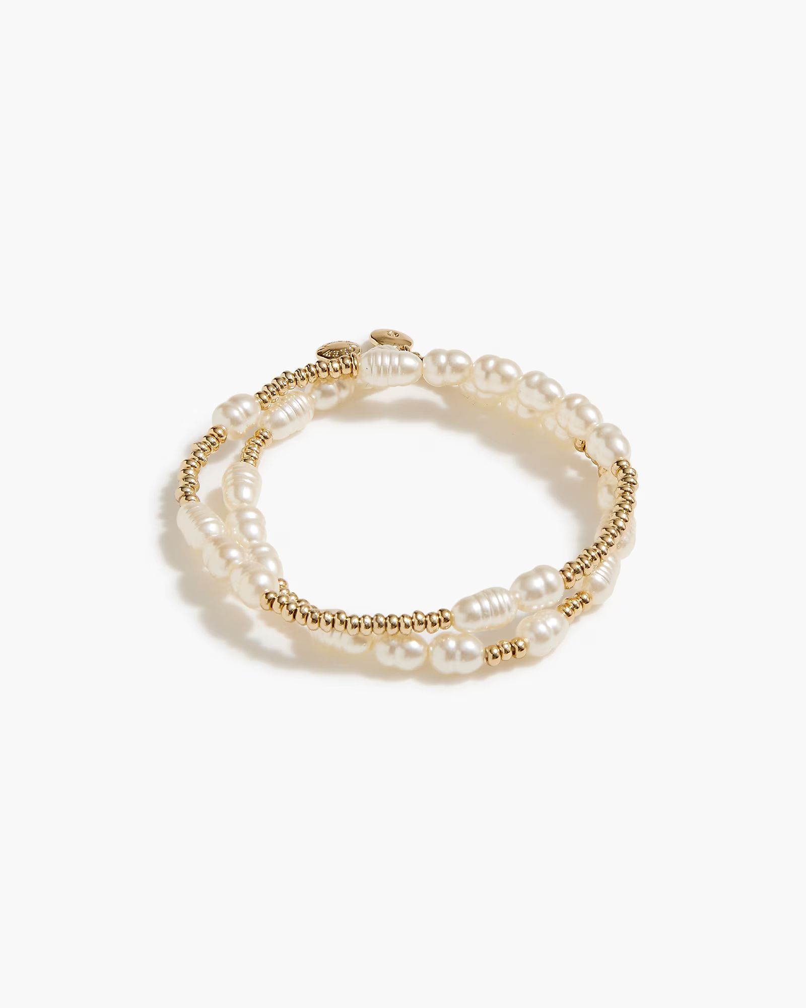 newPearl and bead bracelets setComparable value:$44.50Our Comparable Value (or Comp. Value) price... | J.Crew Factory