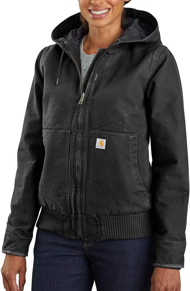 Carhartt Women's Active Jacket Wj130 Regular and Plus Sizes | Amazon (US)