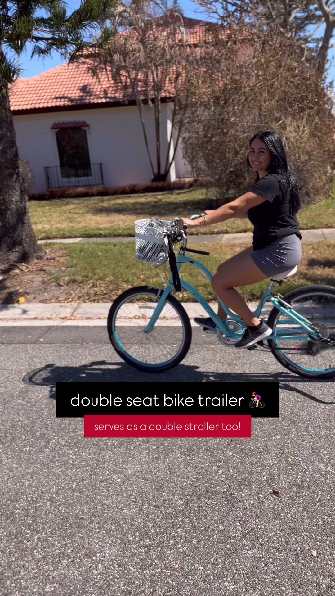 double seat bike trailer we’re loving ❤️
serves as a double stroller too 


#LTKActive #LTKmomlife #LTKKids
