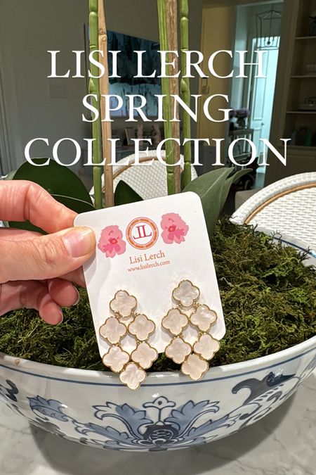 Lisi lerch spring collection. Statement earrings 