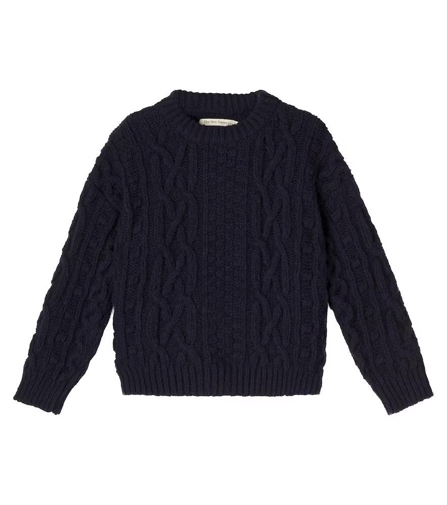 The New Society Maria cable-knit wool-blend sweater | Mytheresa (US/CA)