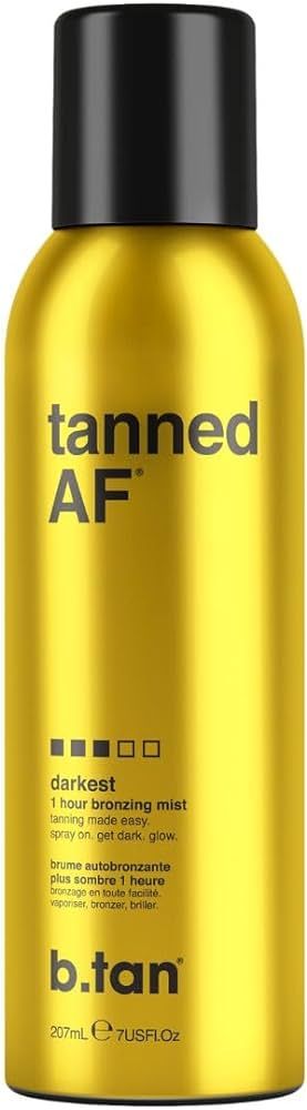 b.tan Self Tanner Bronzing Mist | Fast Spray Tan, No Fake Tan Smell, No Added Nasties, Vegan & Cr... | Amazon (US)