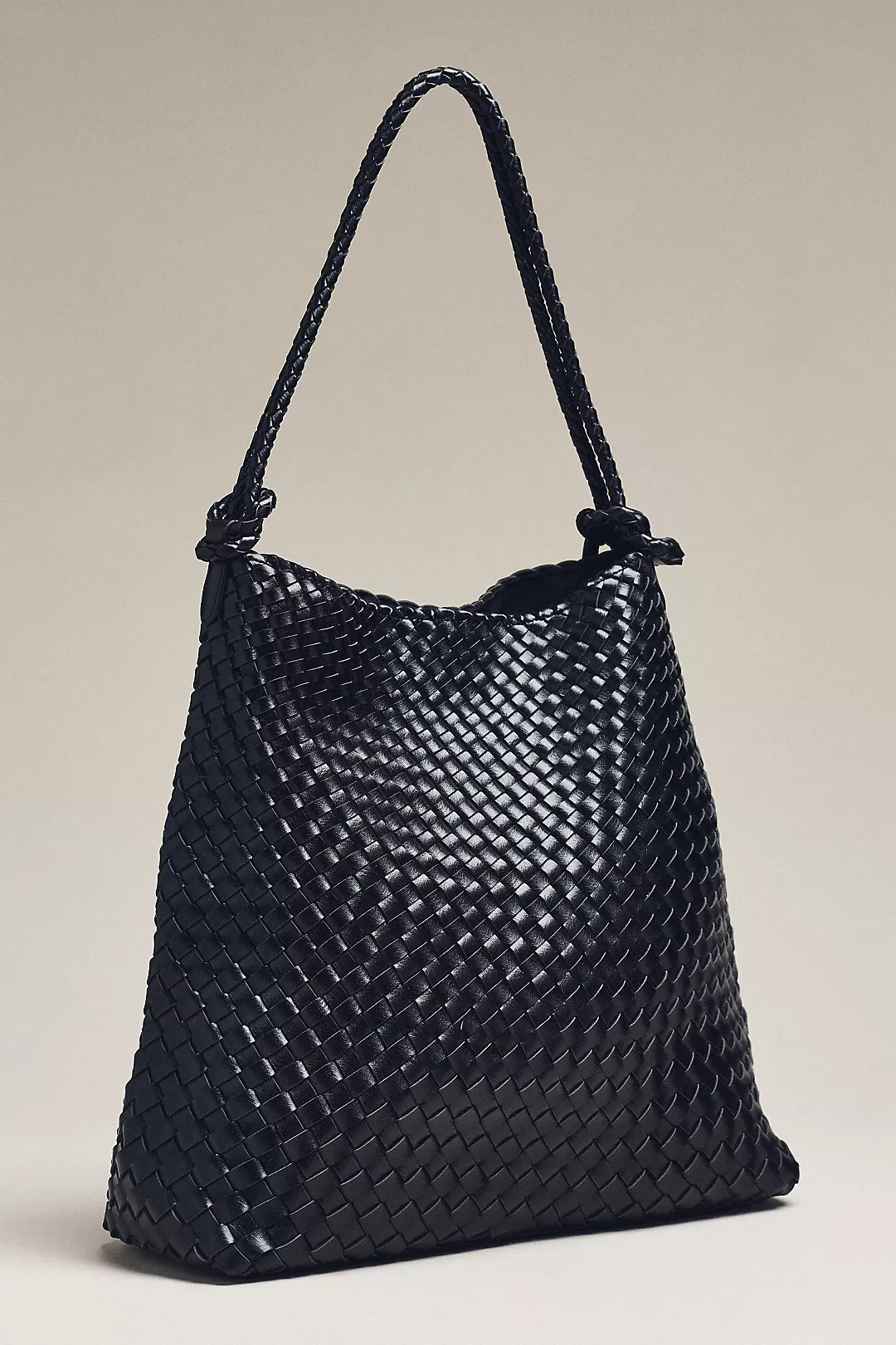 By Anthropologie Woven Knotted-Strap Bucket Bag | Anthropologie (US)