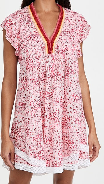 Sasha Lace Trimmed Mini Dress | Shopbop