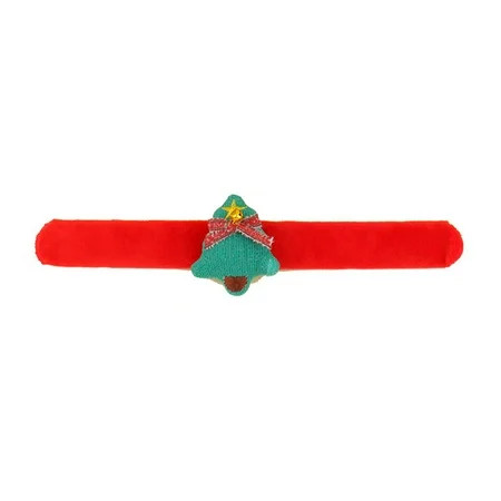 Christmas Slap Bracelet Cute for Pop Christmas for Doll Wristband Decoration | Walmart (US)
