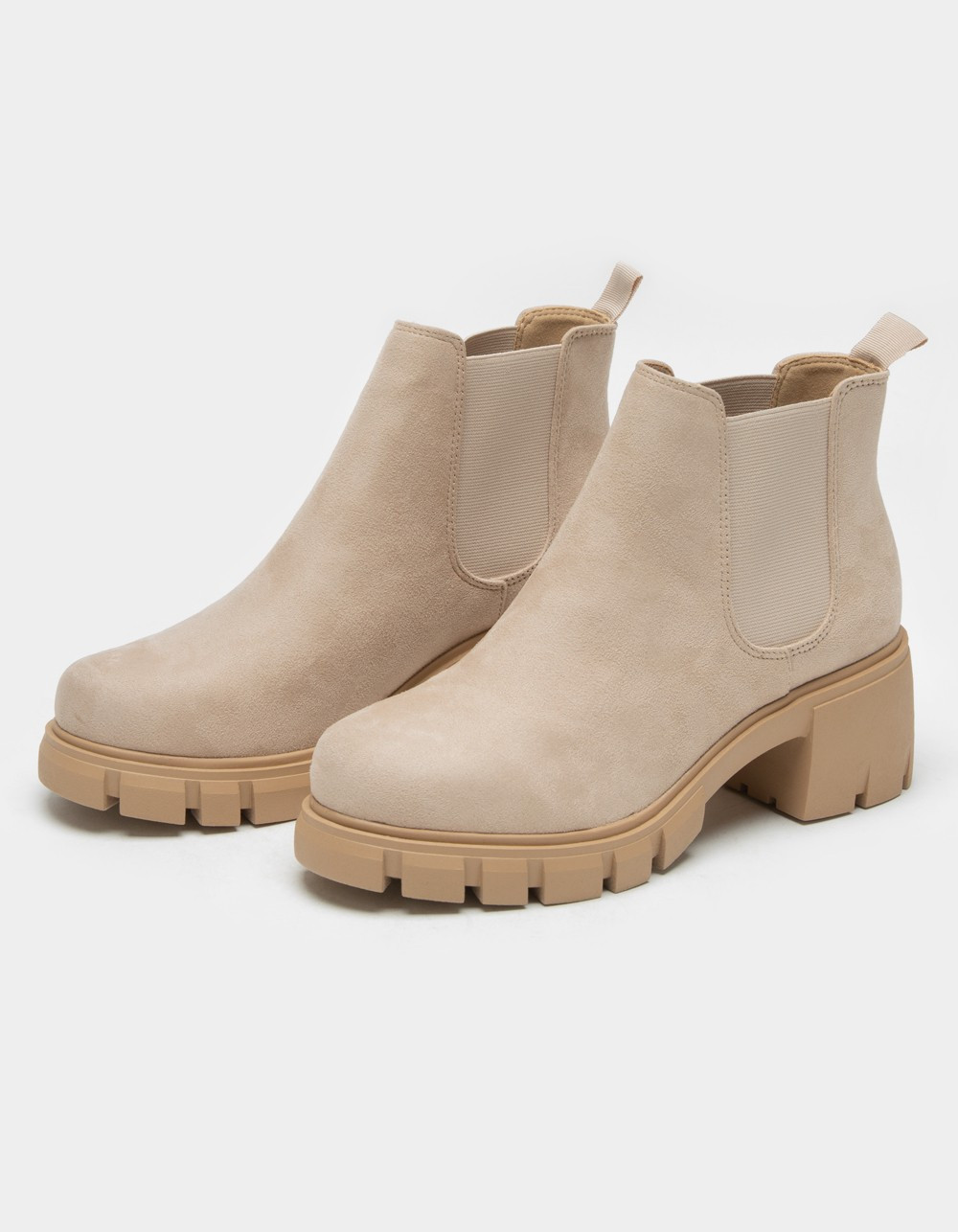 SODA Chunky Chelsea Womens Clay Boots - CLAY | Tillys | Tillys