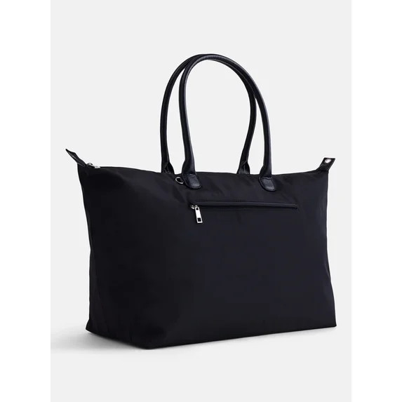 No Boundaries Weekender Tote Bag, Women's, Black | Walmart (US)