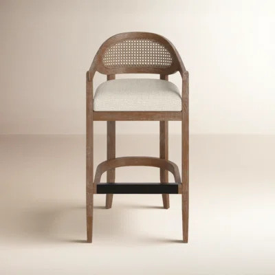 Copley Cane Stool | Wayfair North America