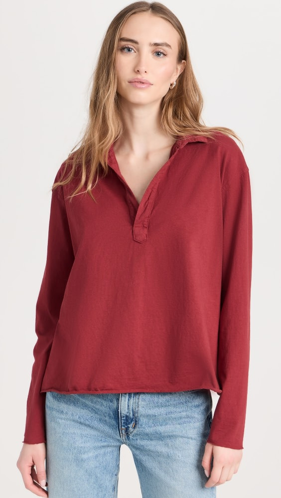 Frank & Eileen Patrick Popover Henley Tee | Shopbop | Shopbop