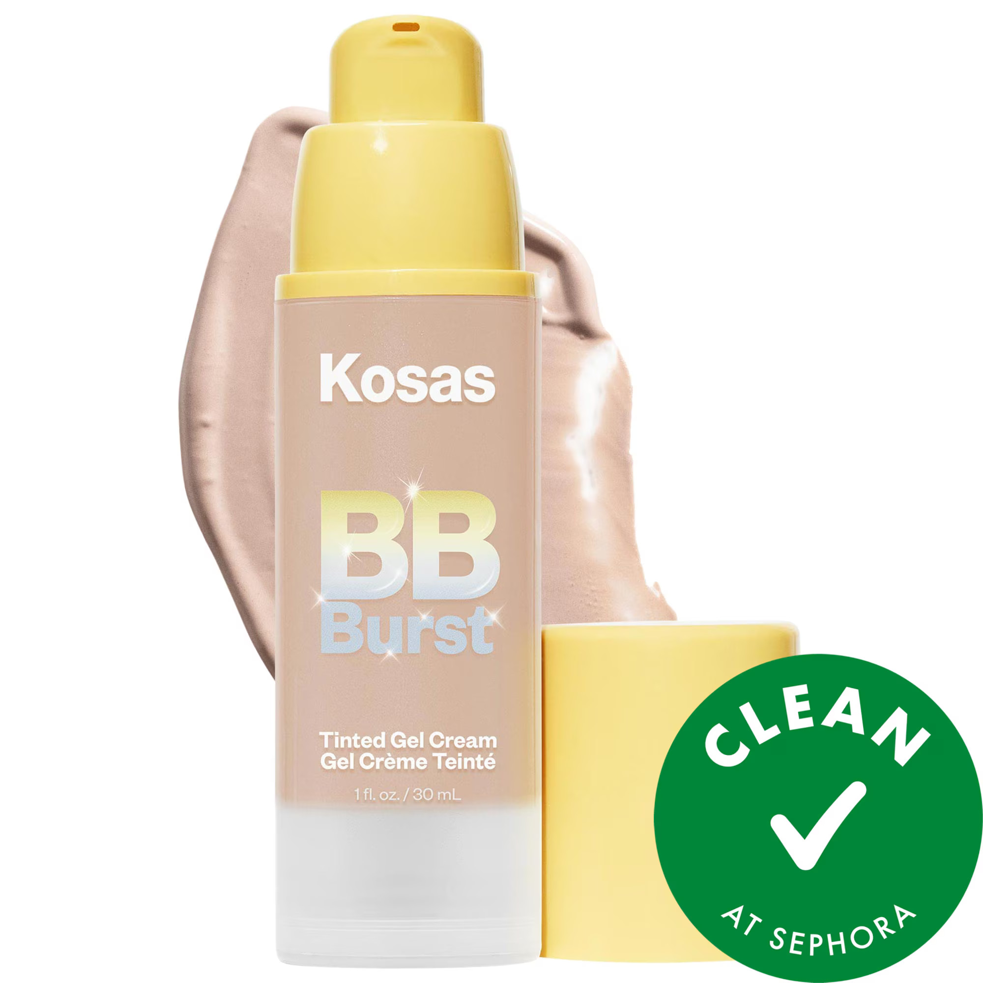 Kosas BB Burst Tinted Moisturizer Gel Cream with Copper Peptides Light Medium Neutral 21 1 oz | Sephora (US)