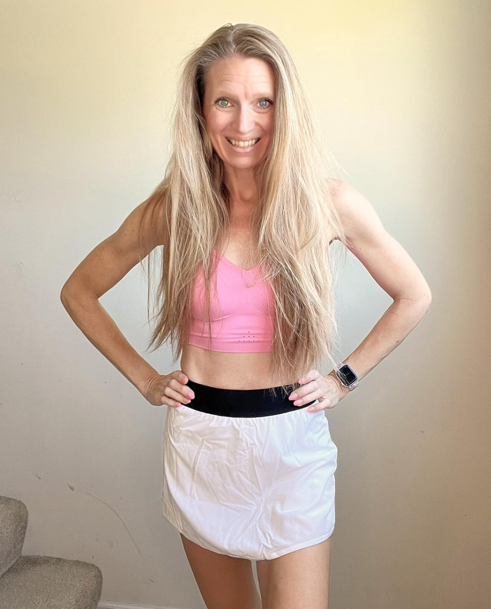 ALO for less!!!  Tennis skirt skort season is here!!!  wearing xxs 

 #LTKOver40 #LTKSaleAlert #LTKStyleTip