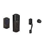 Schlage Lock Company BE469ZP CAM 716 Schlage Connect Smart Deadbolt with Alarm with Camelot Trim in  | Amazon (US)