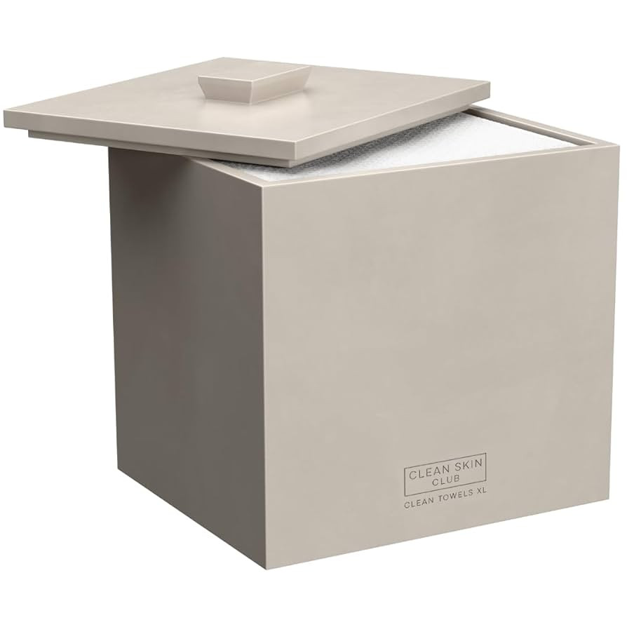 CLEAN SKIN CLUB Cement Box for 50 Disposable Clean Towels XL (Towels NOT Included), Concrete Cont... | Amazon (US)