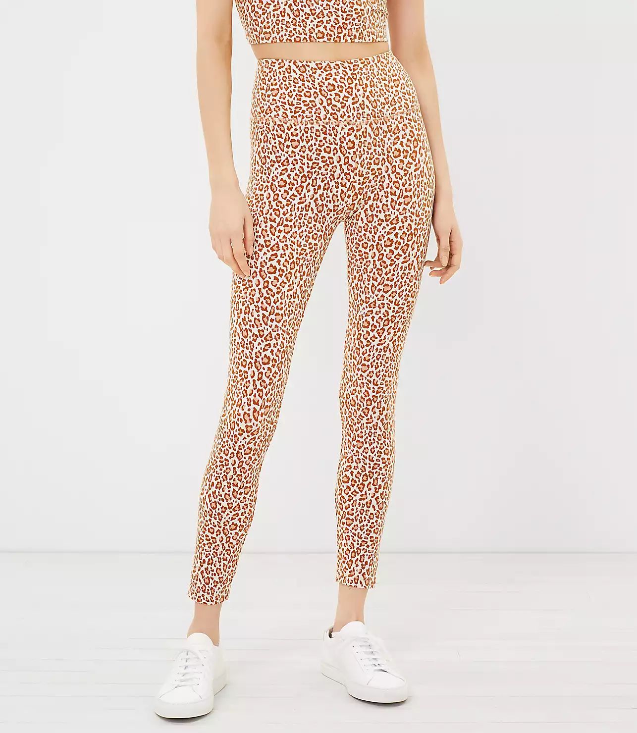 Lou & Grey Leopard Print Essential Leggings | LOFT