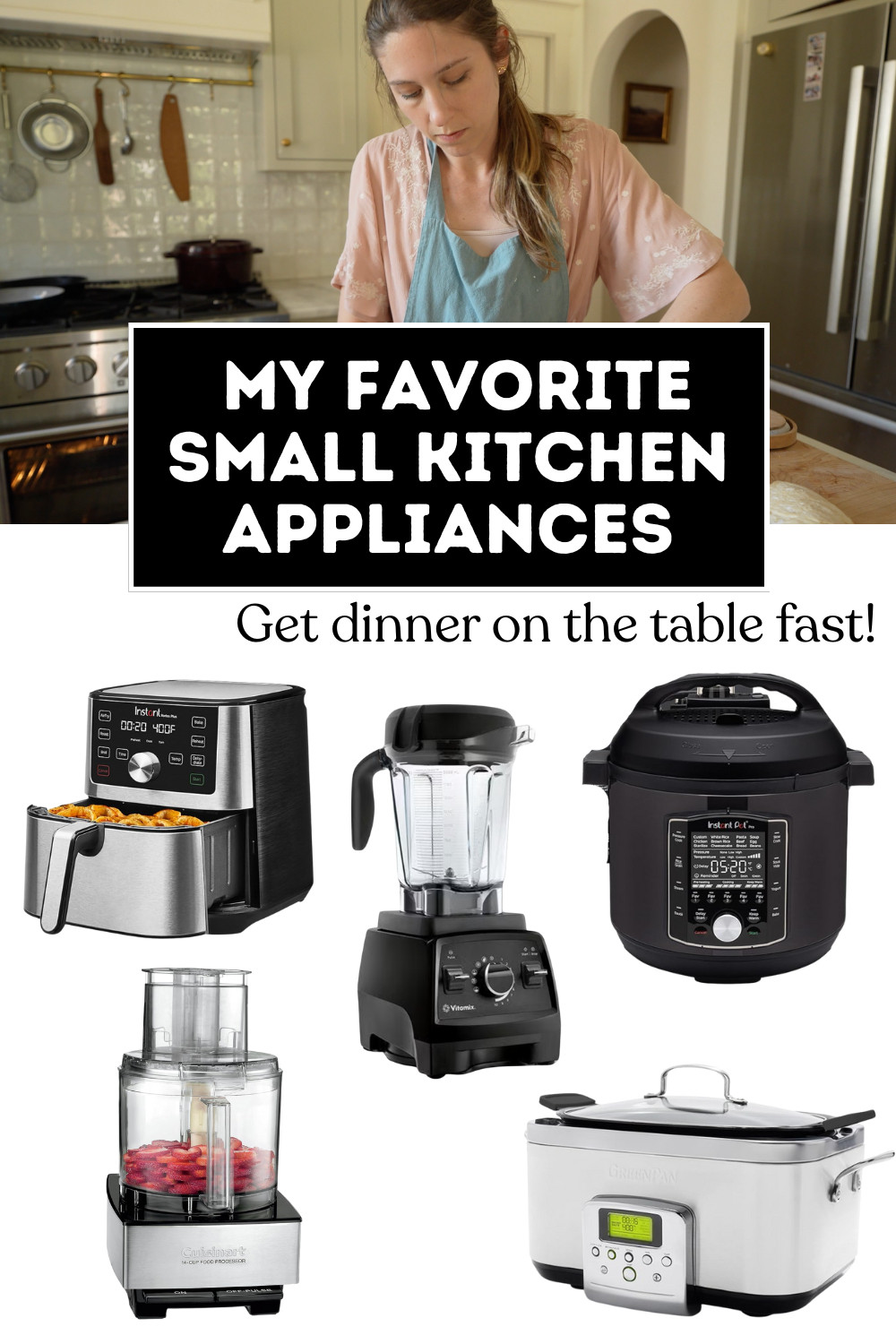 Small kitchen appliances that are well-loved and heavily used to get dinner on the table at my house!  

 

#LTKHome