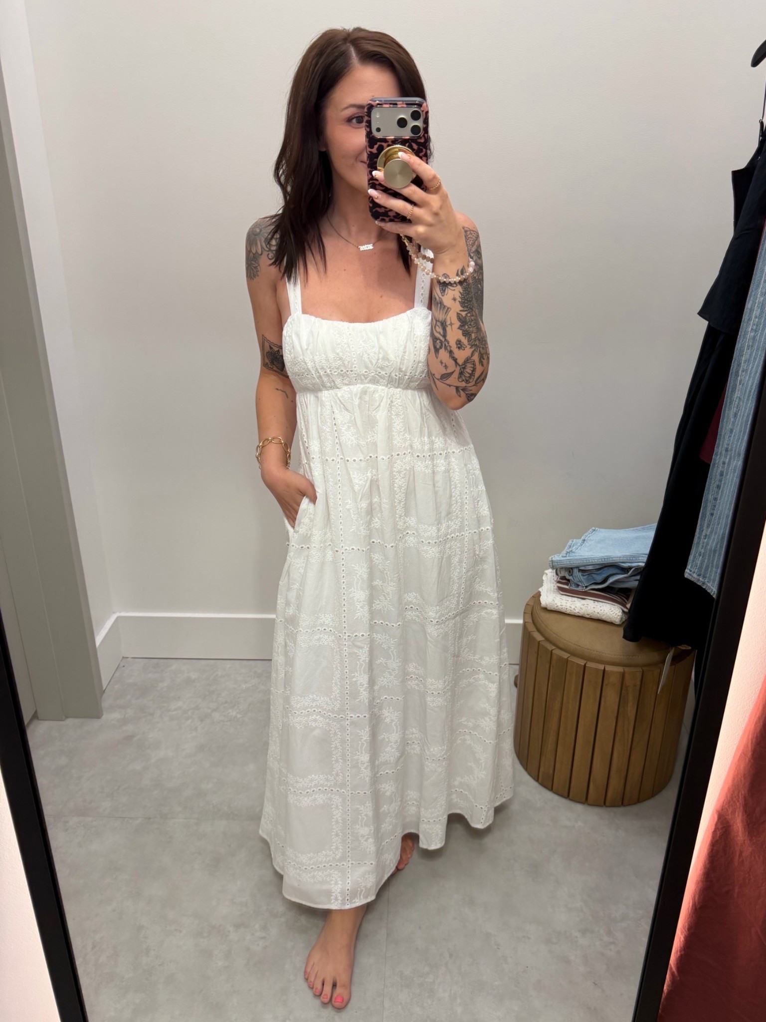 Abercrombie new dress arrival!
The perfect white maxi dress

#LTKPetite