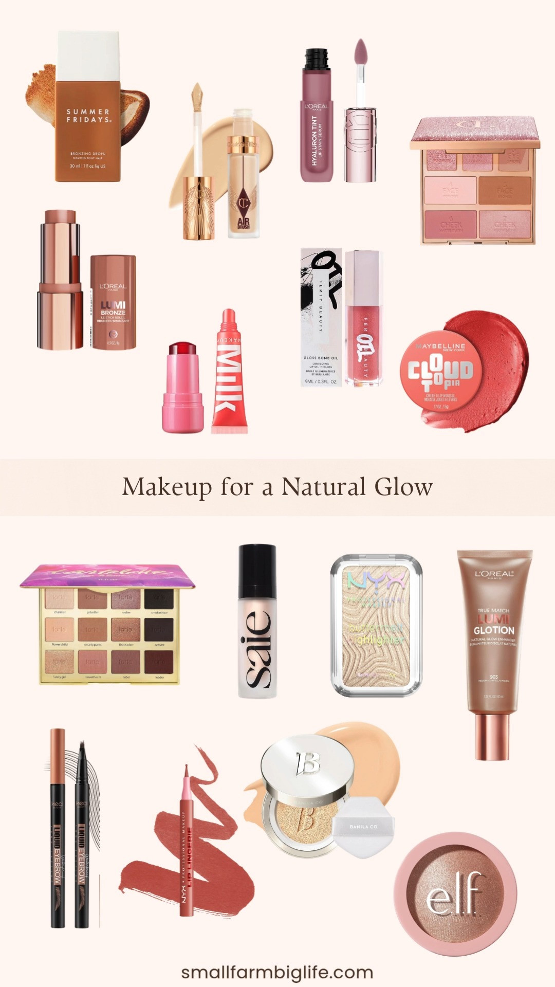 Sharing all my favorite makeup picks for a natural glowy look and Amazon has so many great options at every price point! From skin tint foundations and luminizing concealers to bronzing drops, lip oils, and the prettiest highlighters, these are the products that give you that effortless fresh faced glow everyone asks about. Whether you are looking for a splurge or a budget friendly find there is something here for everyone. Linking everything here! 

 #LTKselfcare #LTKOver40 #LTKBeauty
