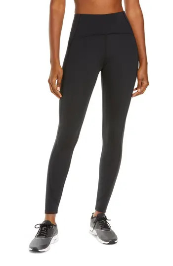 Zella Run High Waist Pocket Performance Ankle Leggings in Black at Nordstrom Rack, Size Xx-Large | Nordstrom Rack