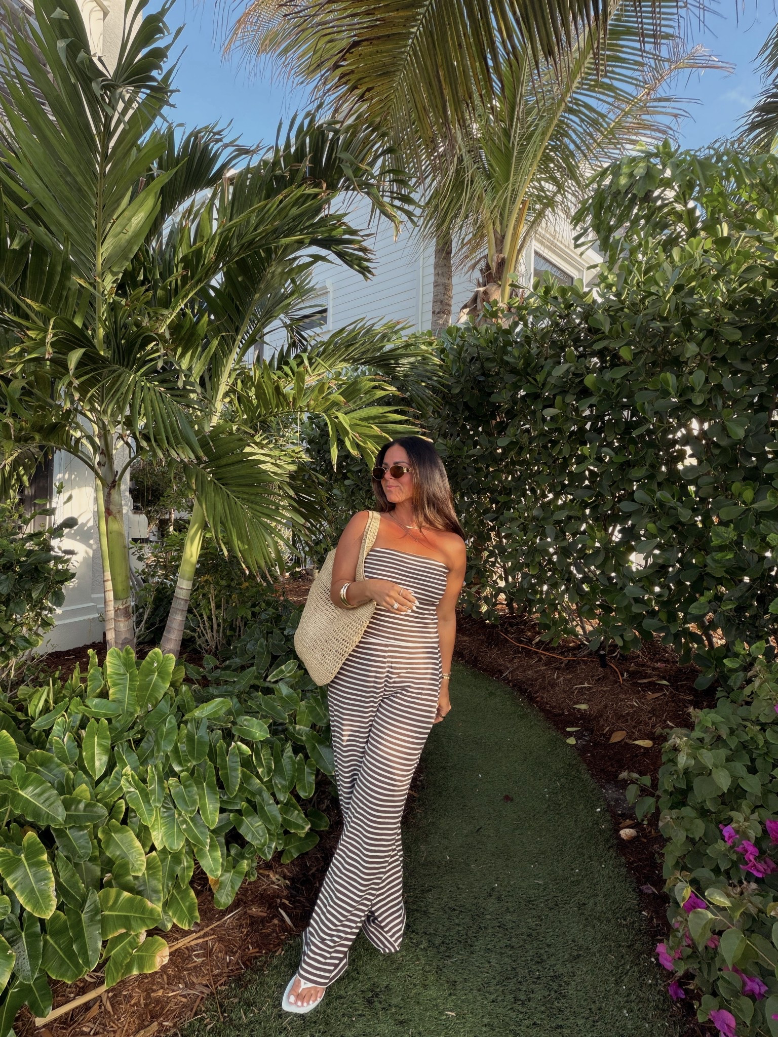 Free people brown and white stripe set 🫶🏼🥥 the cutest outfit for warmer weather! 

#LTKootd #LTKSeasonal #LTKgrwm