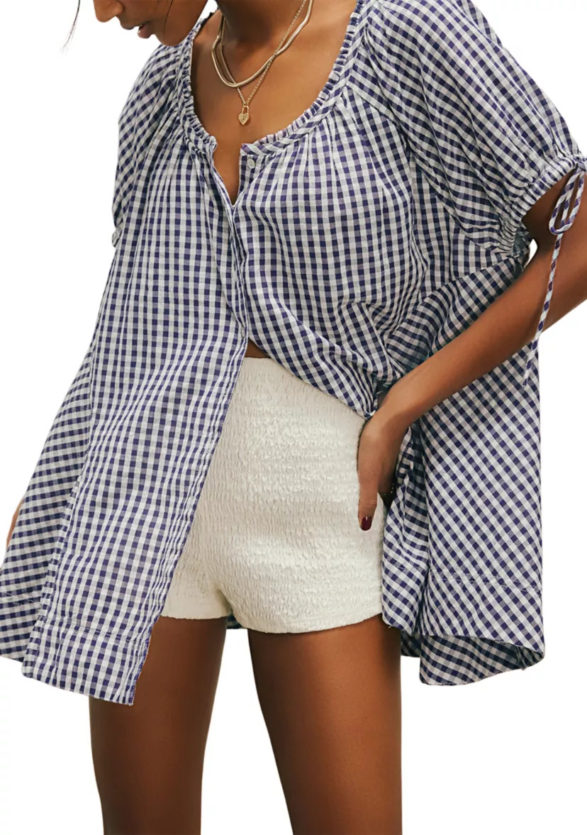 Farley Gingham Tunic | Belk