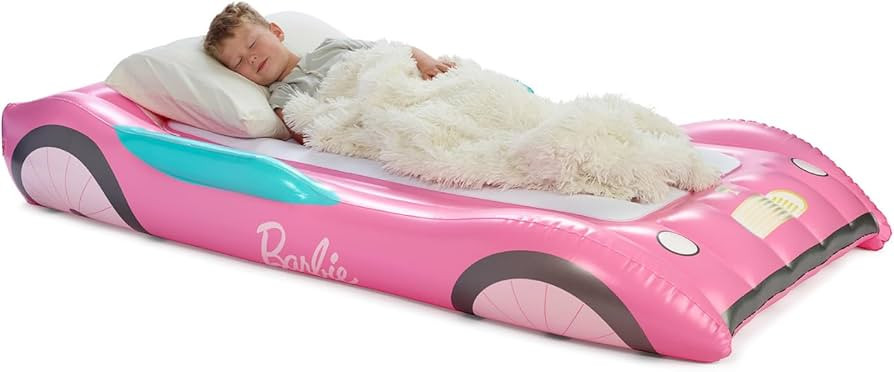 Barbie & FUNBOY Kids Sleepover Travel Bed & Air Mattress. Perfect for Sleepovers. Includes Carryi... | Amazon (US)