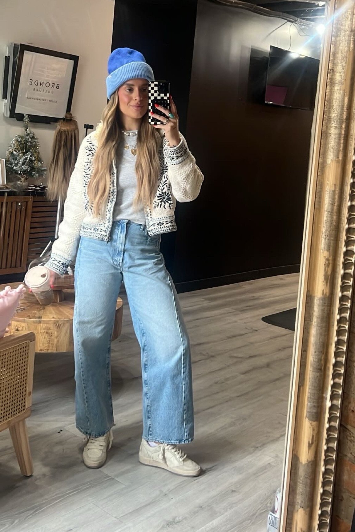 Sweater is old free people 