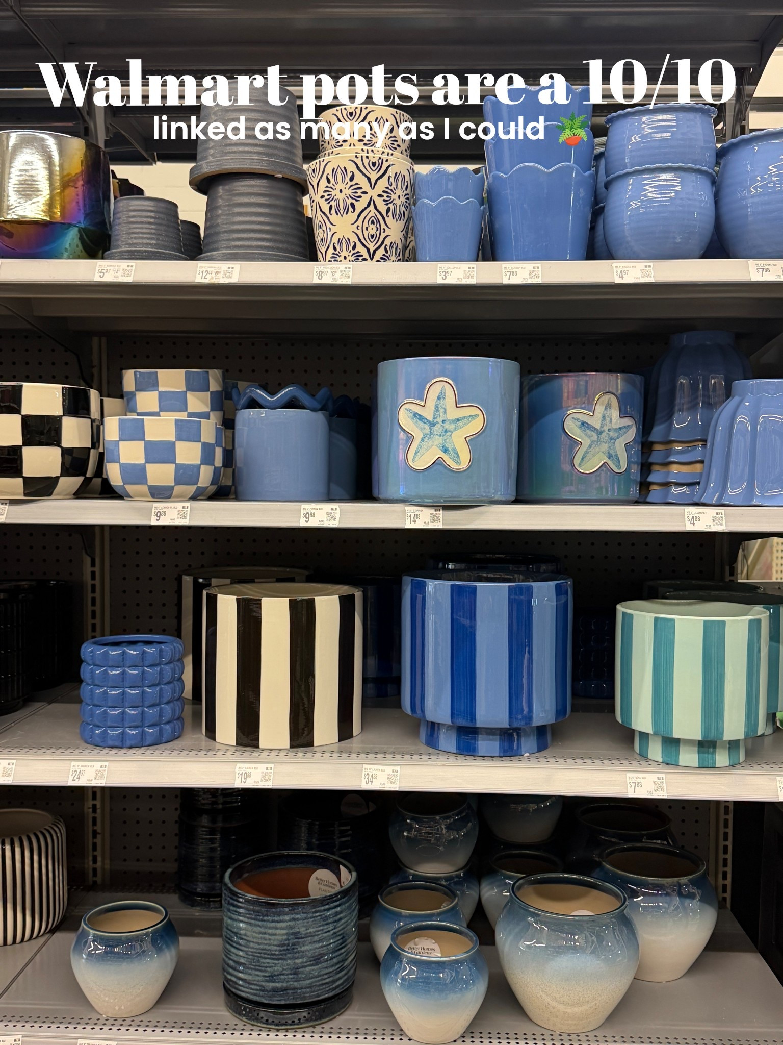 Walmart plant pots are a 10/10 🫶🏼🪴👏🏼



#LTKSpringSale #LTKHome #LTKSeasonal