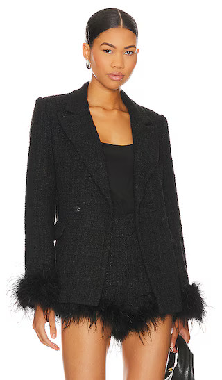 Marci Blazer in Black | Revolve Clothing (Global)